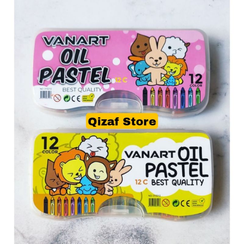 

CRAYON ANAK VANART 1 PACK ISI 12 PCS | Krayon Pastel