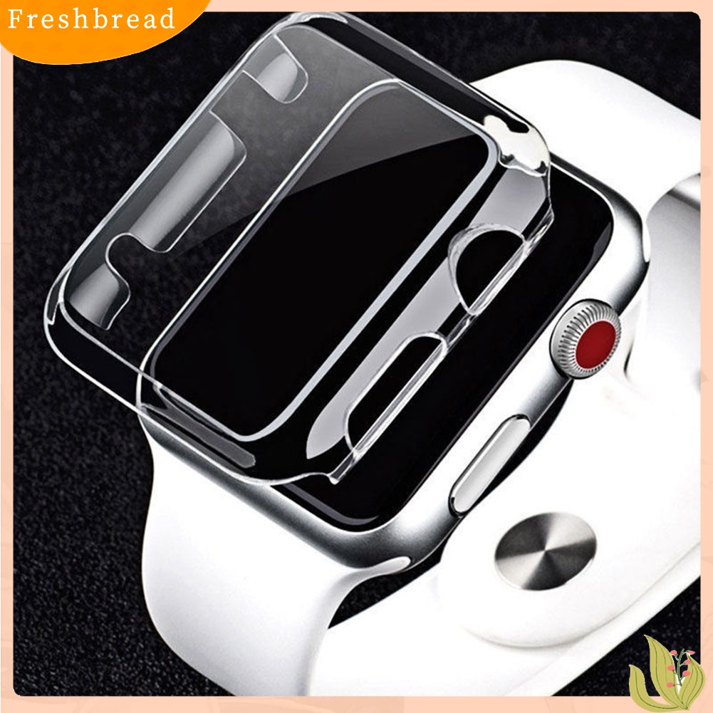 Terlaris 3Pcs 42mm/38mm Full Cover Clear Watch Case Protector for Apple Watch Series 2