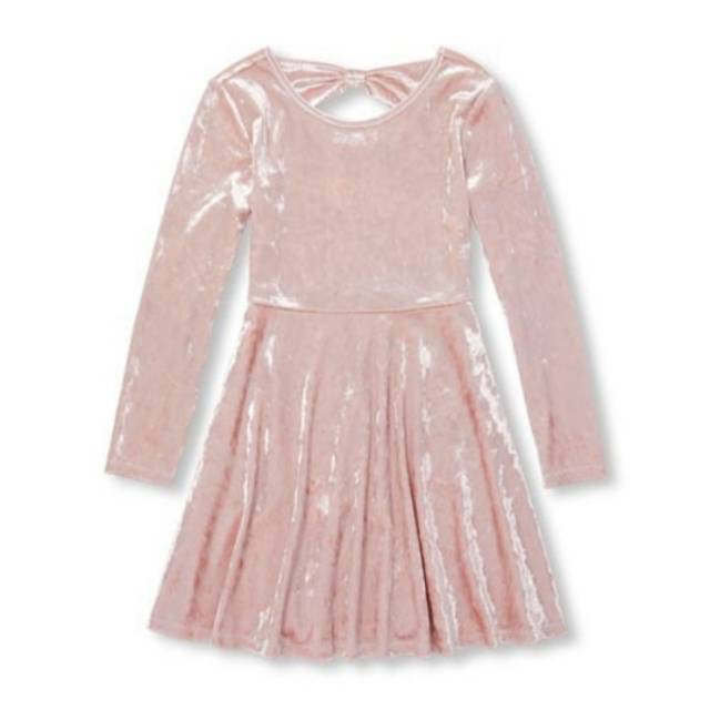 Dress anak place velvet