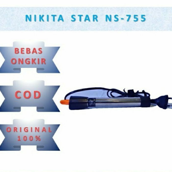 HEATER STAINLESS NIKITA STAR NS-75 S / HEATER STAINLES NIKITA STAR 75 WATT