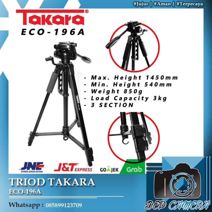 Tripod Takara / Tripod TAKARA Eco-196A / 196A