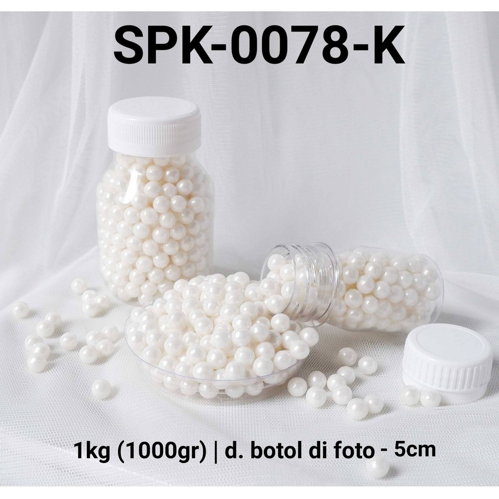 

SPK-0078-K Sprinkles sprinkle sprinkel 1kg 1 kg mutiara putih yamama baking grosir murah sprinkles cake dekorasi mutiara trimit decoration story sprinklestory sprinklesstory sprinkle story yamama baking