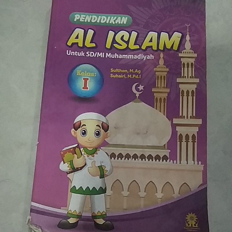 buku second pendidikan Al Islam untuk SD mi muhammadiyah kelas 1