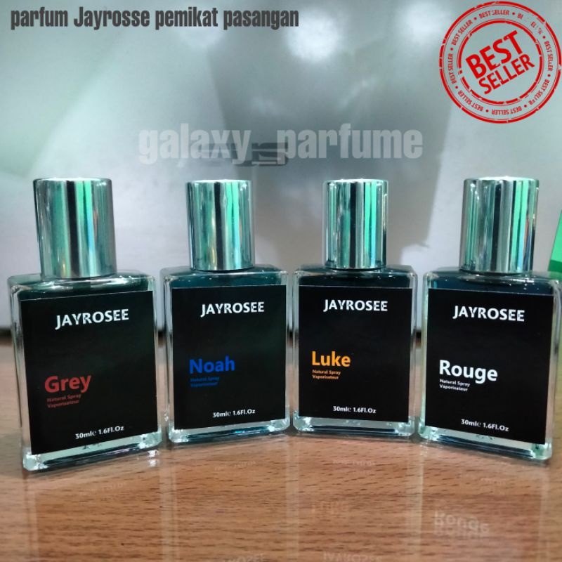 Parfum Jayrosse Grey Parfum Pria Tahan Lama | Parfum Pemikat pasangan | parfum Viral | parfum Jayrosse murah Terlaris No 1