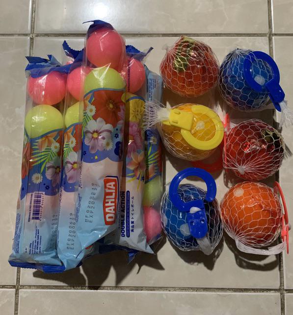 Dahlia Kamper Color Ball Ball [k-27] + Dahlia Kamper Toilet Ball 5 Pcs [k-31] @2 Pcs