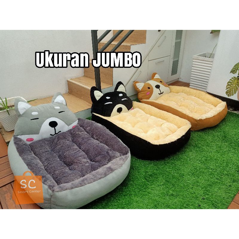 Tempat Tidur Anjing / Kucing /Kasur Kucing Jumbo Besar