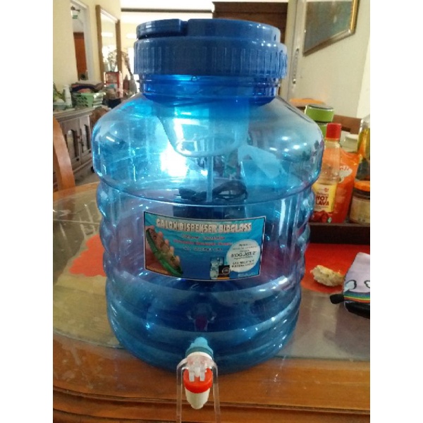 Preloved galon dispenser bioglass, galon bioglass, dispenser bioglass
