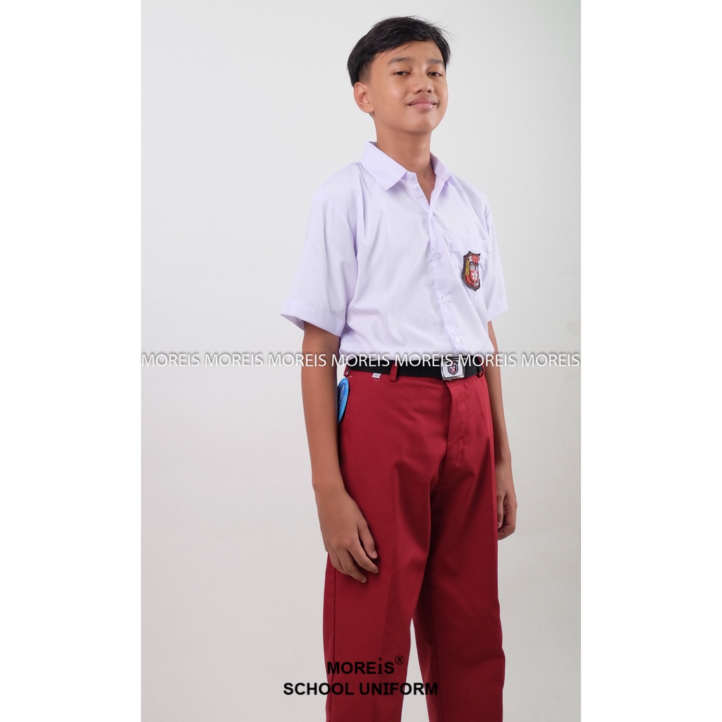 Celana SD Panjang Karet Merah