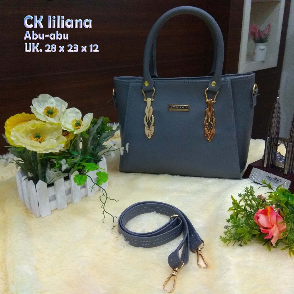 MJS 531 - Ck liliana Tas Handbag + Selempang Wanita