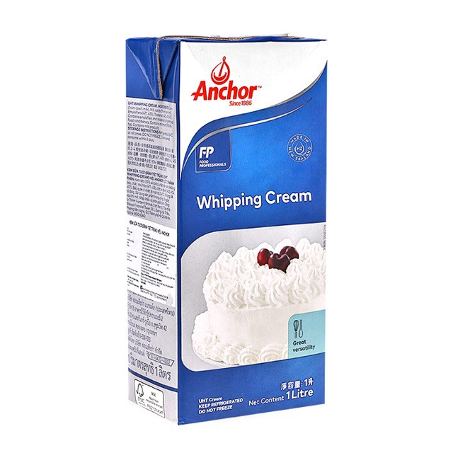 

Anchor Whipping Cream / Whip Cream / Anchor Whip Cream - 1LT