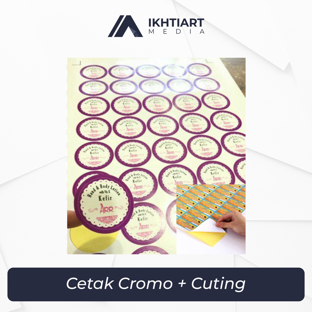 

STIKER CROMO A3 + CUTING