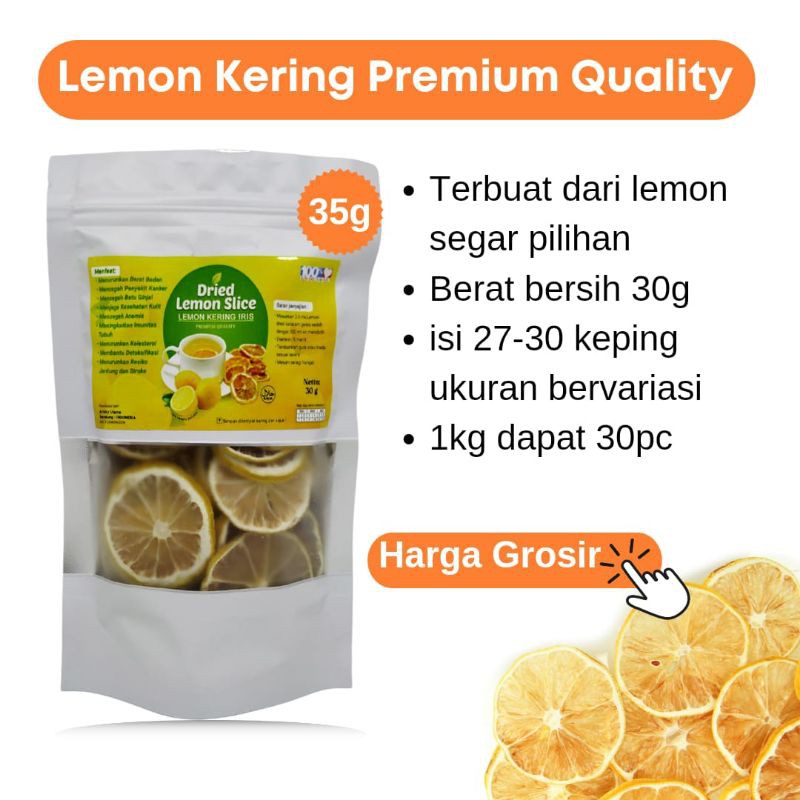 

Dried Lemon Slice untuk kesehatan dan kecantikan