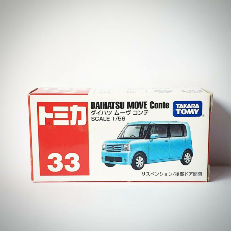 Tomica 33 Daihatsu move conte