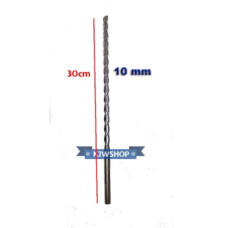 mata bor beton 10mm panjang 31cm mata bor beton 10 mm x 310mm mata bor tembok 10mm wall drill 10mm