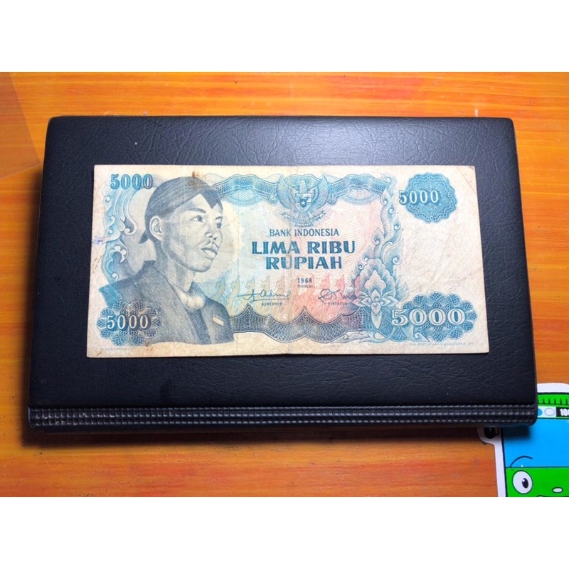 Uang Kuno 5000 Rupiah Sudirman 2 huruf Seri DE