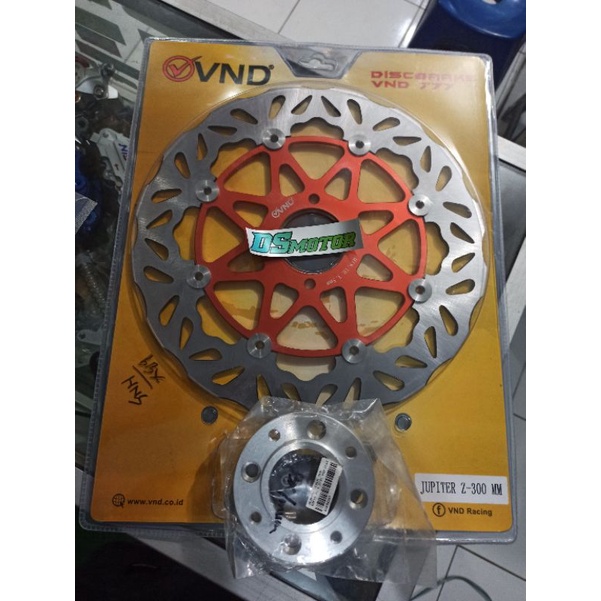 Piringan disc cakram PRO1 PSM VND model TDR 300mm floating set adaptor plendes PNP suzuki satria 2ta