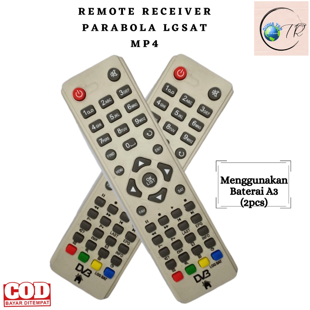 Remot Remote RECEIVER PARABOLA LGSAT AZURA / LGSAT SOUL HD / PHILSAT