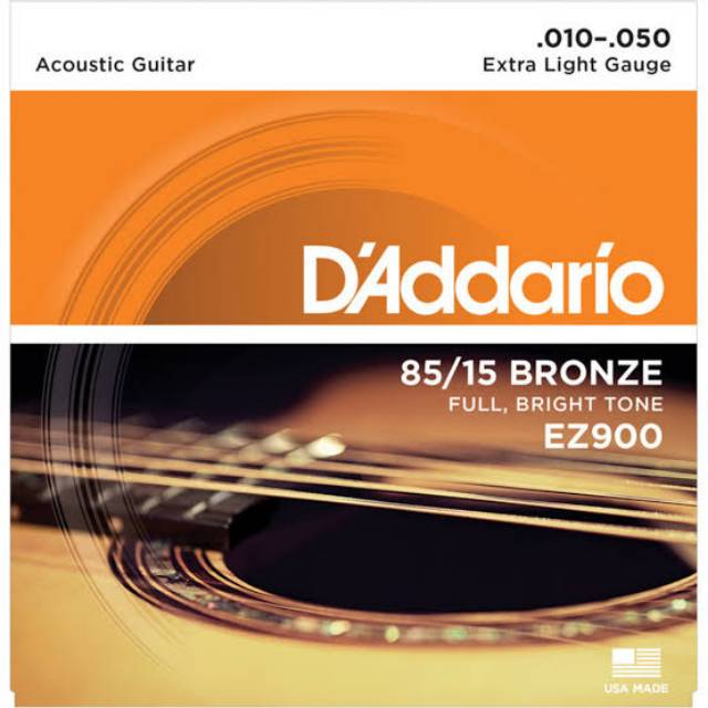 Senar Gitar Akustik Senar D'Addario Senar Gitar Daddario String Dadario EZ890 EZ900 EZ910 bukan Elixir Orphee