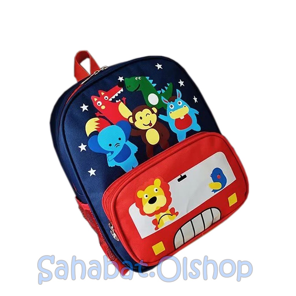 Sahabat Hewan Tas Ransel Anak Sekolah TK/PAUD