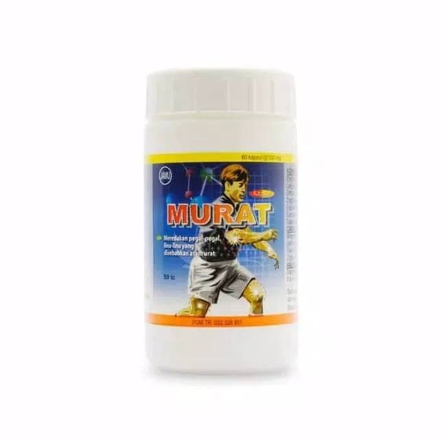 

Murat 60 capsul - untuk pegal linu dan nyeri sendi