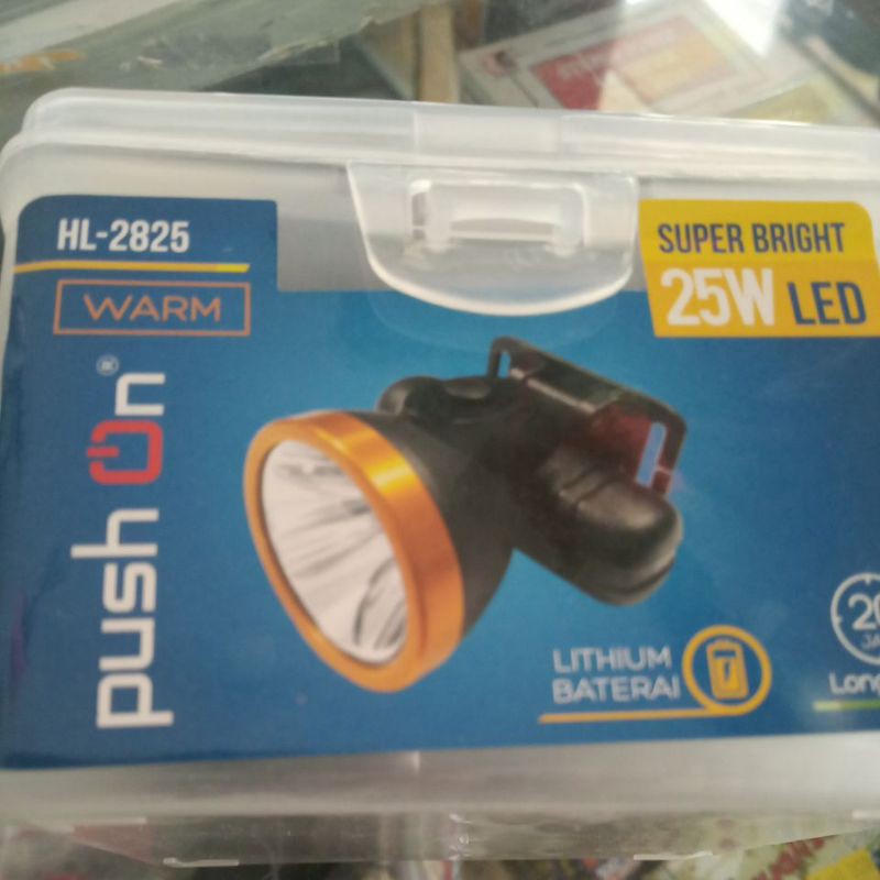 senter kepala push on