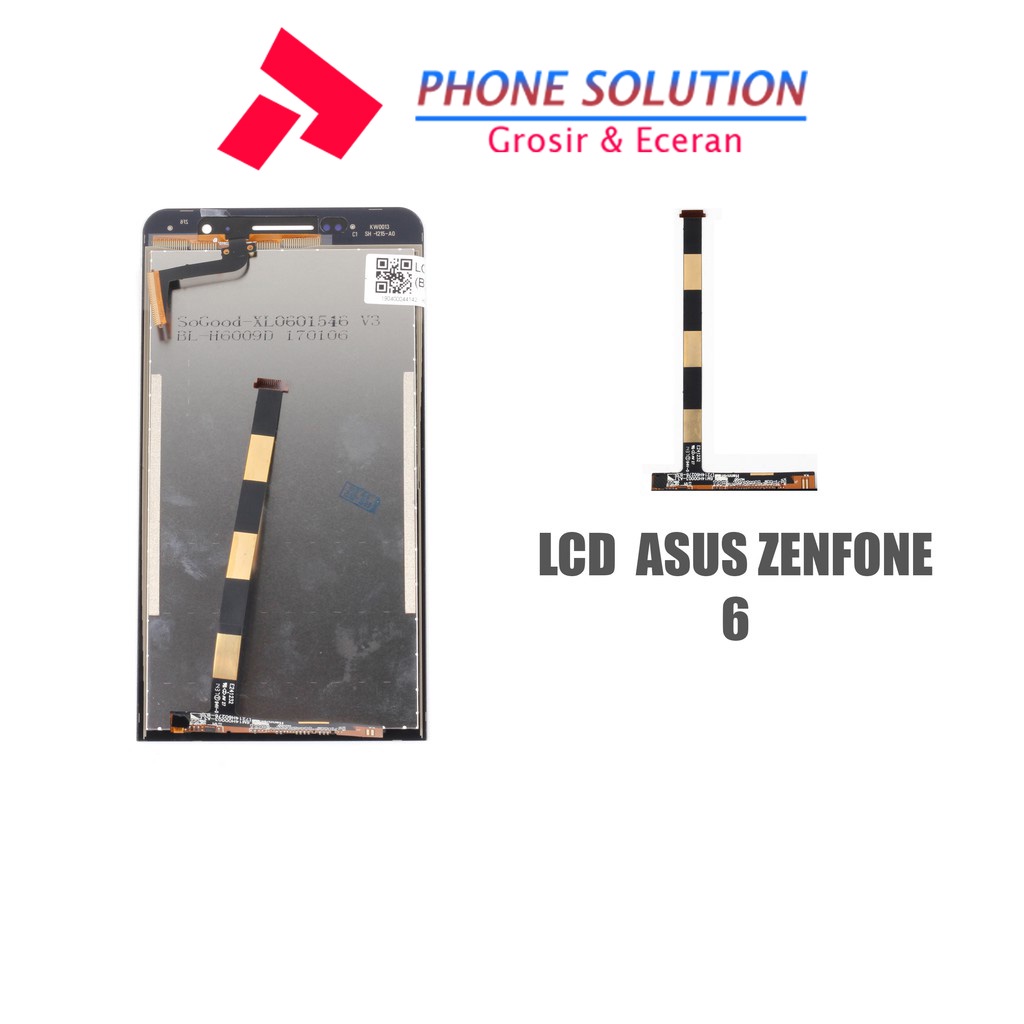 LCD Asus Zenfone 6 Fullset Touchscreen // Supplier LCD Asus Zenfone 6 - Garansi 1 Bulan