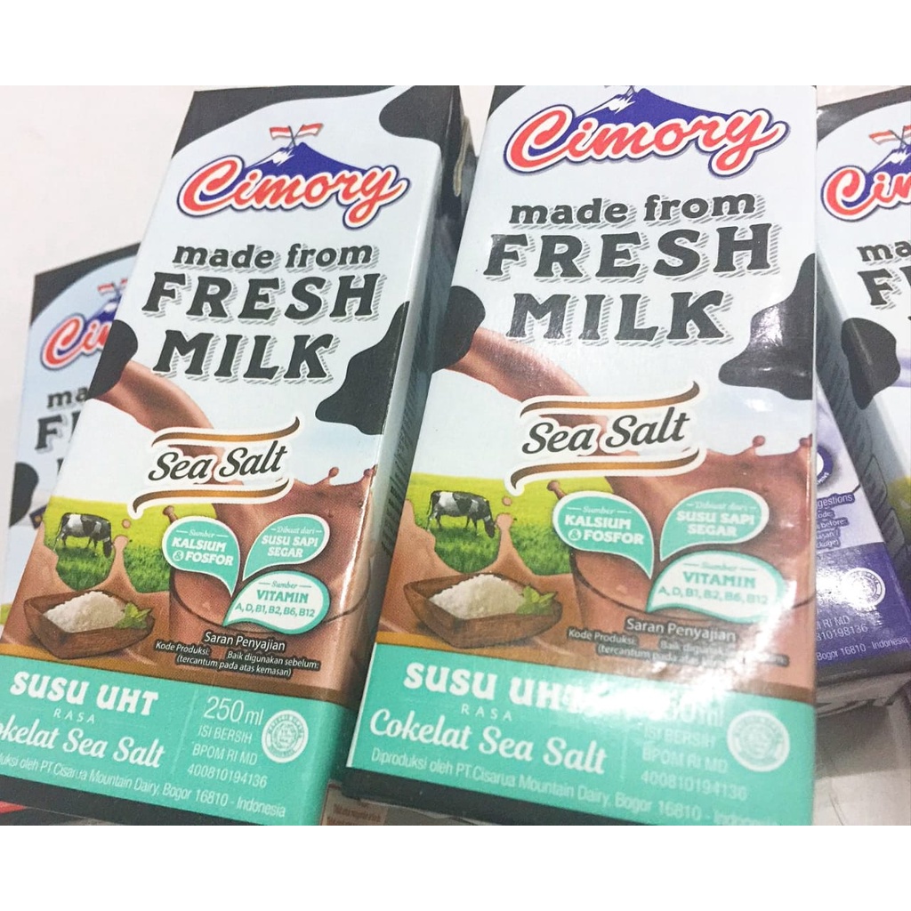 Susu UHT Cimory Kemasan 250 ml - Pilih Varian Rasa