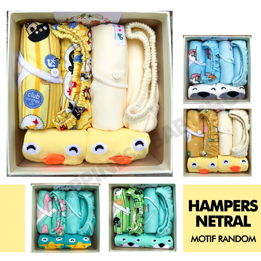 Hampers Bayi / Baby / Kado Lahiran / Kado Bayi / Paket Newborn happiness babyshop (0-12 bulan)-Hampers A Size SML