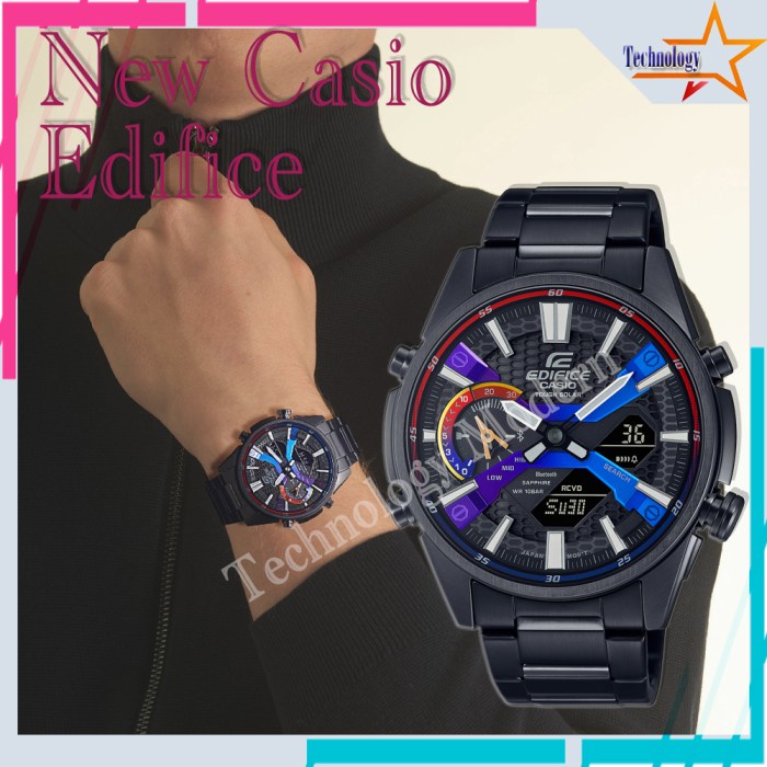 Jam Tangan Pria Casio Edifice Racing With Bluetooth Original 2 Tahun