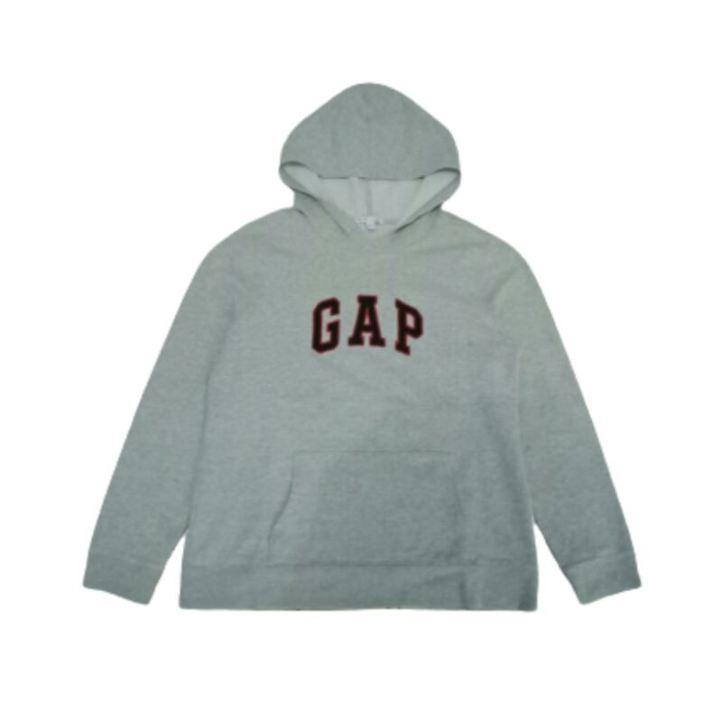 Hoodie Gap abu misty size L