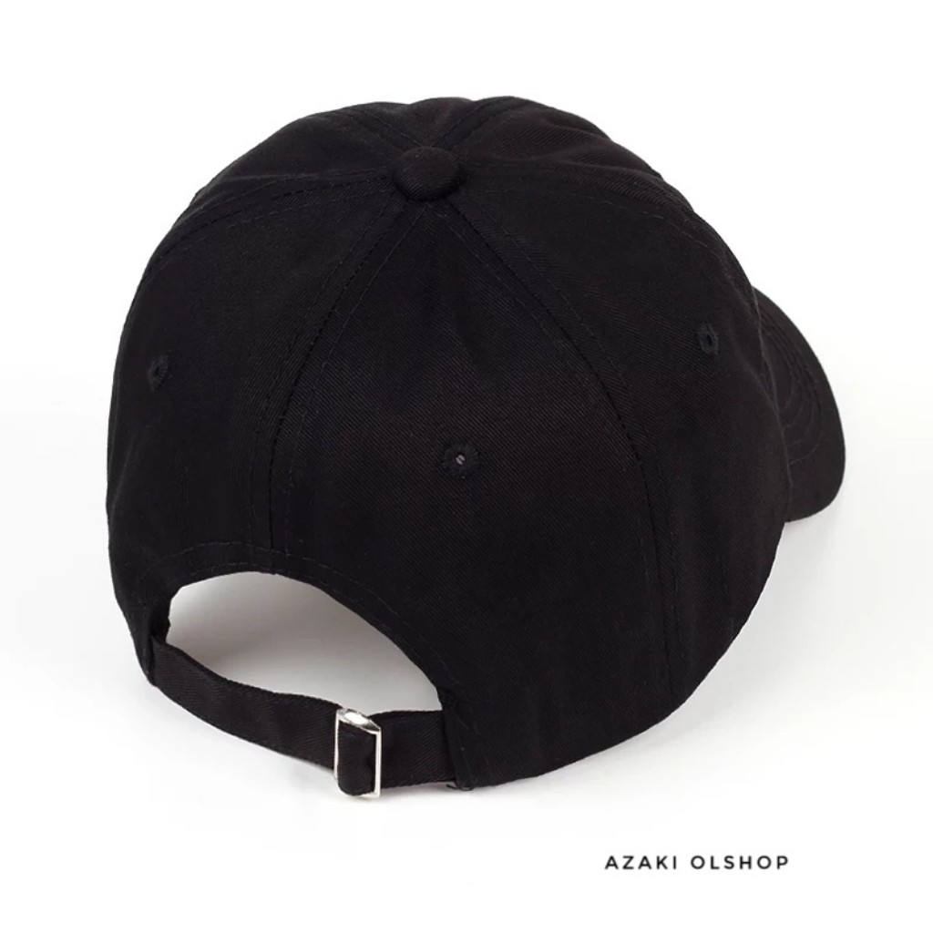 TOPI HITAM POLOS