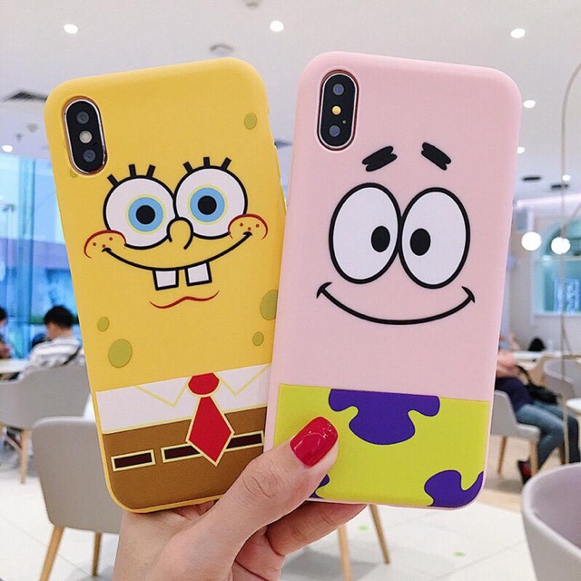 Custom case spongebob dan patrick cute terbaru for all