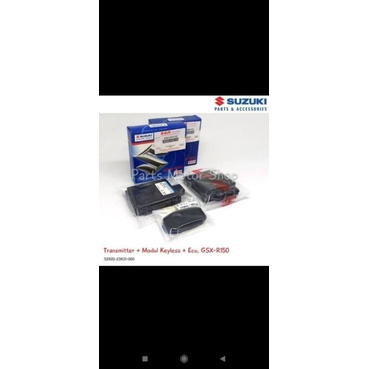 keyless remote dan ECU GSX R 150