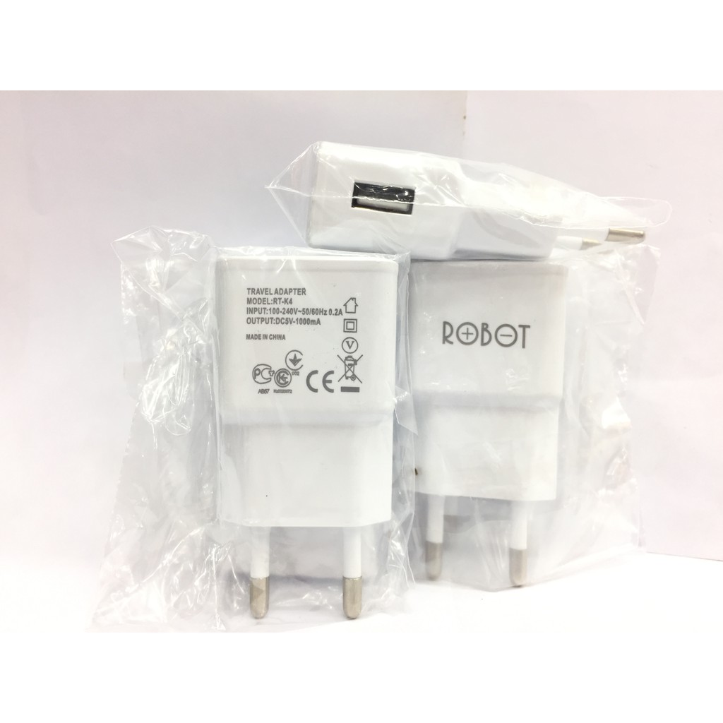 1PCS~Kepala Charger Batok Charger ROBOT RT-K4S/RT-K6/RT-K8/RT-K8PLUS Original ADAPTOR Casan Robot per pcs