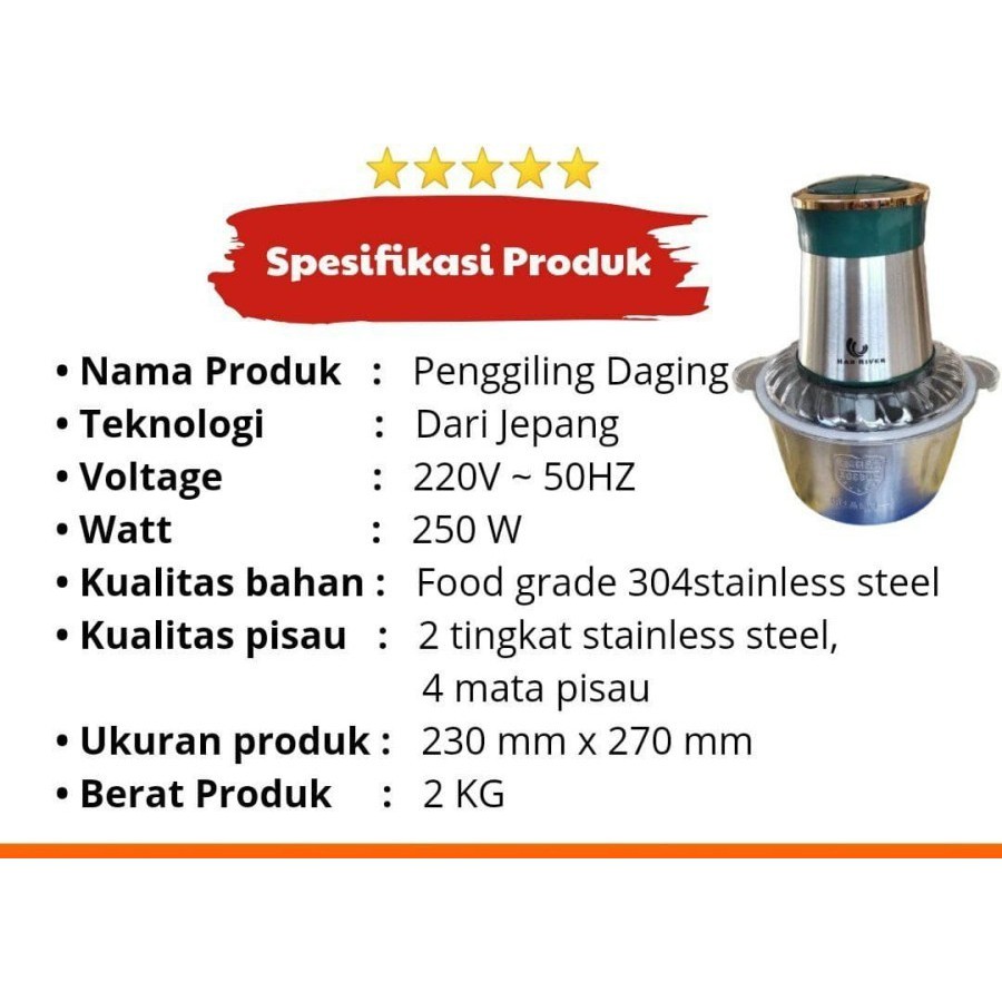 Magic Blender Mesin Penggiling Daging Serbaguna Blender