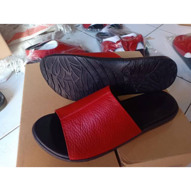 Sendal kulit wanita terbaru sendalkulit wanita kekinian