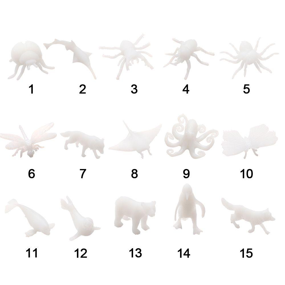Nanas 3D Mini Animals Model Kalung Liontin Ubur-Ubur Mini Bahan Pengisi Cetakan