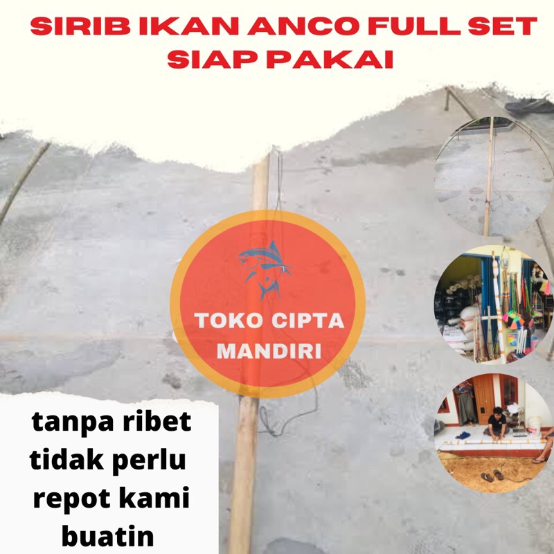 sirib ikan sirib ikan kecil sirib ikan anco anco ikan full Set kayu