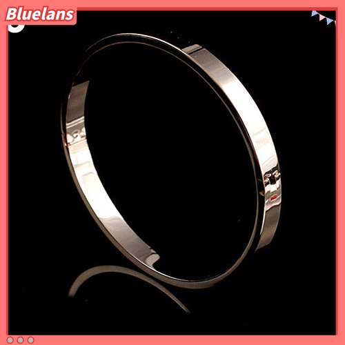 Gelang Bangle Bahan Titanium Steel Untuk Pria Dan Wanita