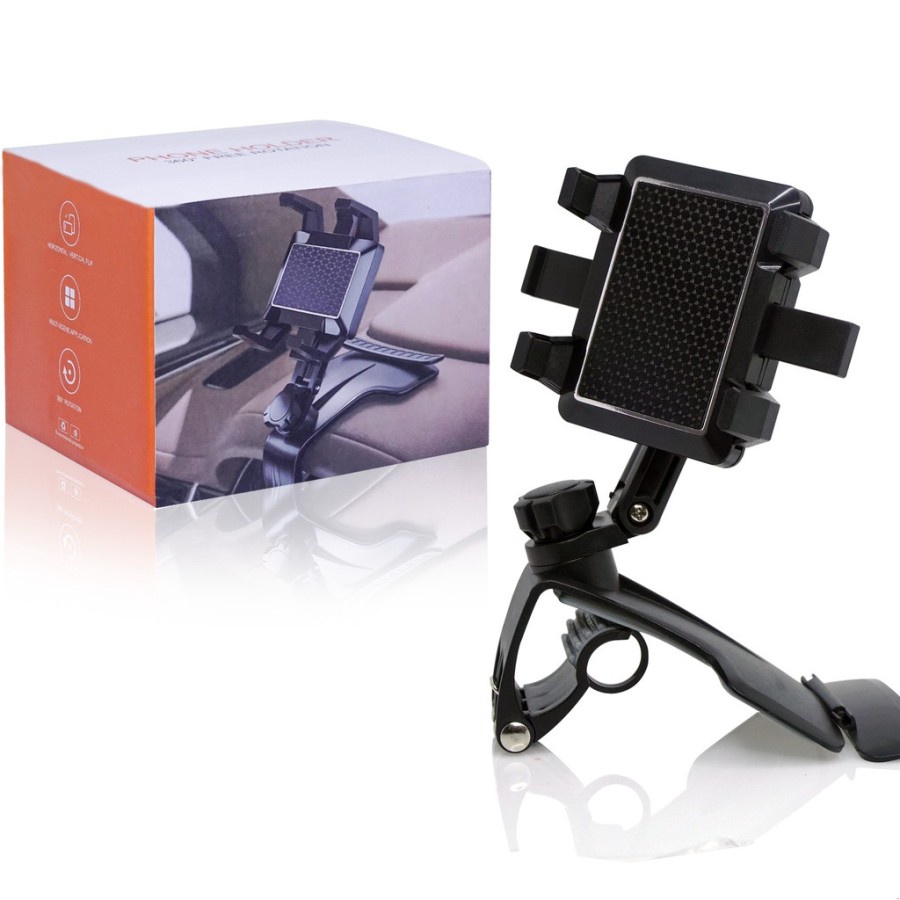 Car Holder Parking Number Card Universal Phone Mount Mobil Multifungsi