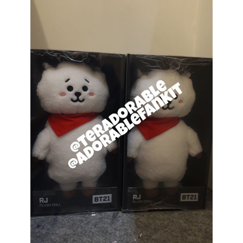 [READY STOCK] OFFICIAL BT21 Standing Doll RJ Medium