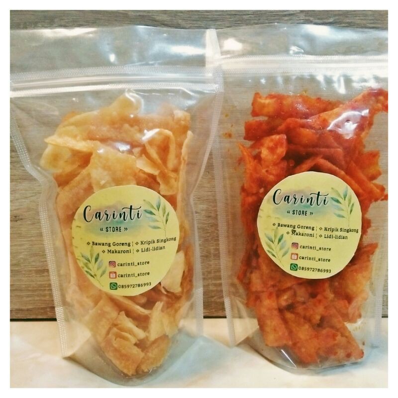 Jual Keripik Singkong Gelombang Snack Kiloan 100 Gram Jakarta Barat Indosnack99 Tokopedia