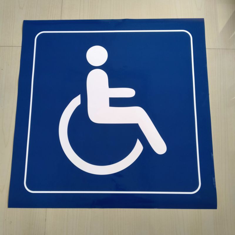 

Stiker Tanda Difabel