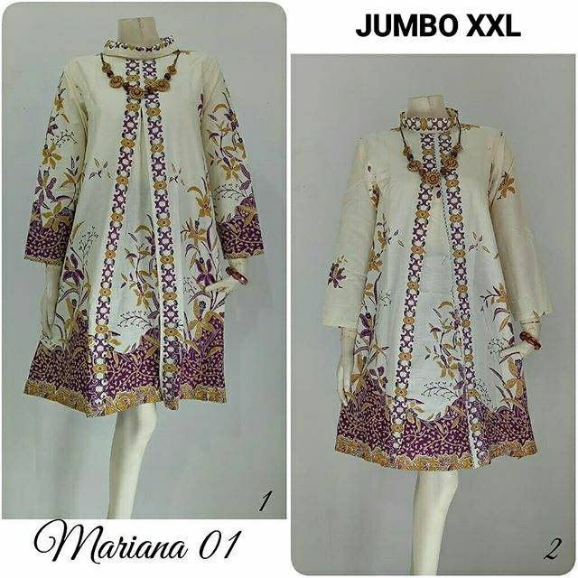 Termurah Tunik Batik Jumbo Mariana (geser Untuk Warna Lain) MyOGQrsL0GrxN