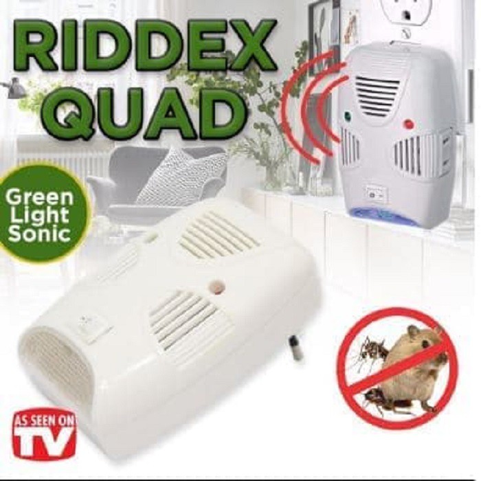 Pengusir Tikus Kecoa Serangga Riddex QUAD GREEN REPELLING PEST