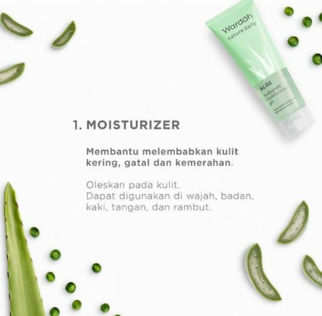 WARDAH Nature Daily Aloe Hydramild Multifunction Gel 100ml