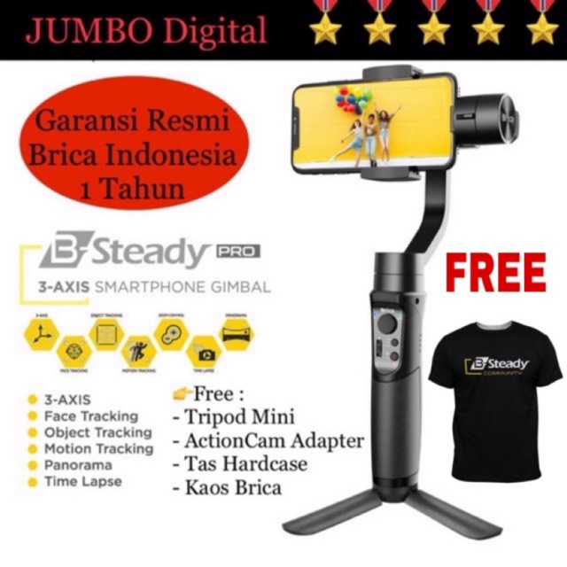 Jual Brica BSteady PRO BSteady PRO B Steady PRO 3 Axis Gimbal