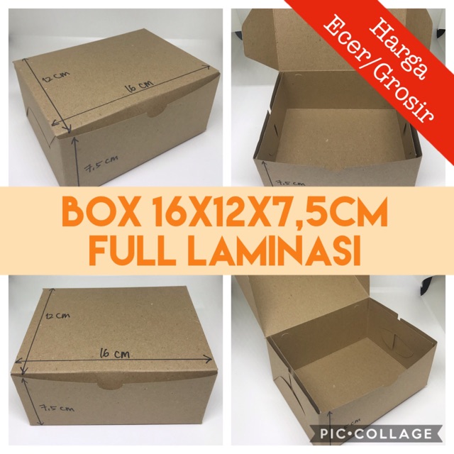 Box 16x12x7,5cm (FULL LAMINASI) B 02 K2 (PE) / R5