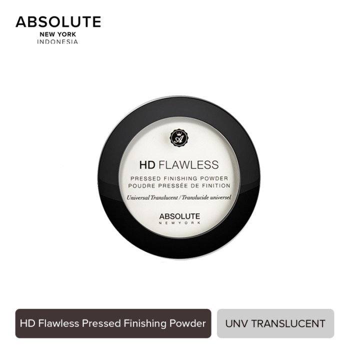 ABSOLUTE NEW YORK - HD FLAWLESS PRESSED FINISHING POWDER BANANA - Translucent