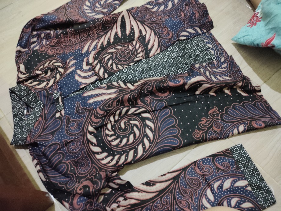 Baju Batik Wanita Modern Monalisa Genes M,l,xl Asli Pekalongan